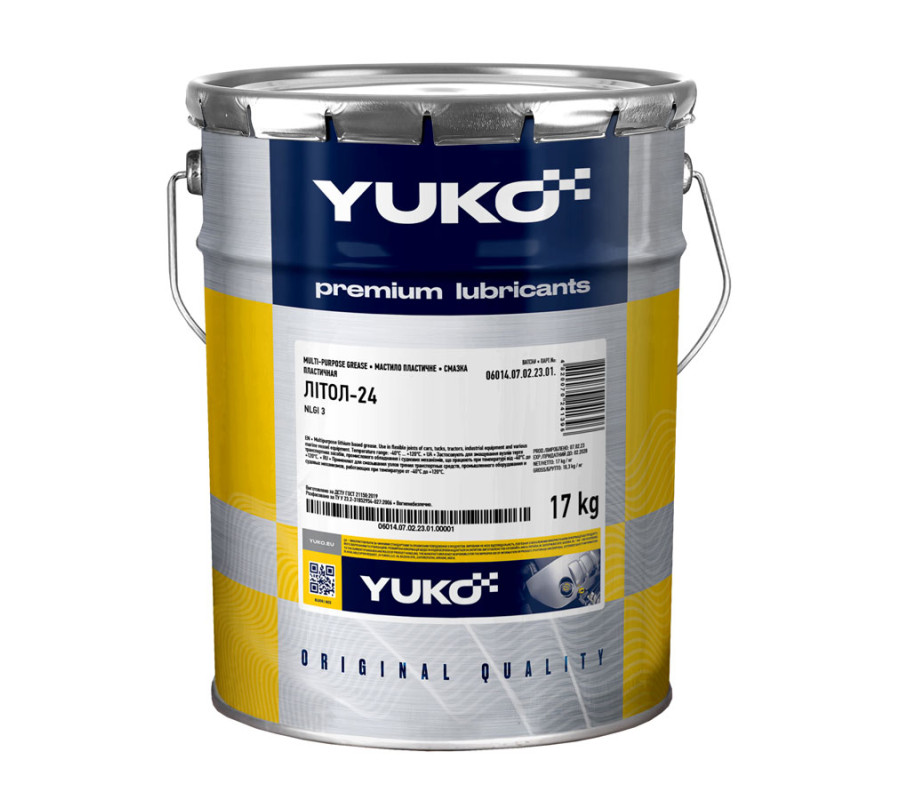 Смазка YUKO Литол-24 17 кг
