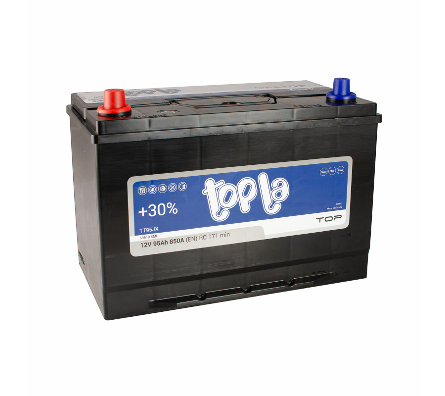 Автомобільний акумулятор Topla 95Ah 850A TOP Japan L+