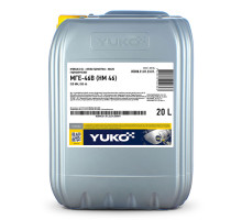 Олива гідравлічна YUKO МГЕ-46В (НМ 46) (17,5кг/канiстра 20л)
