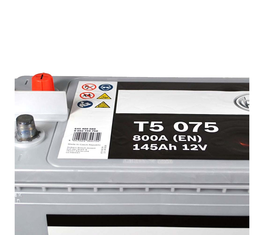 Автомобильный аккумулятор BOSCH 145Ah 800A L+ T50 750