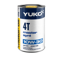 Олива моторна напівсинтетична YUKO MASTER SYNT 4T 10-30  API SL/CF 0,6л 
