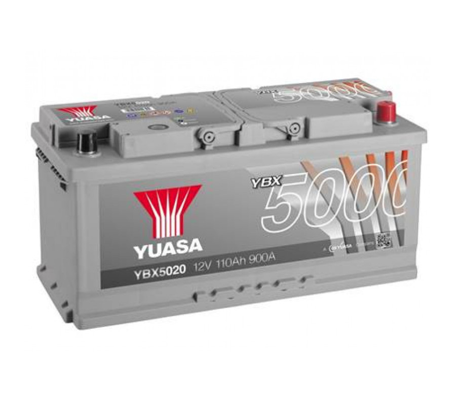 Автомобильный аккумулятор Yuasa 110Ah 900A YBX5020