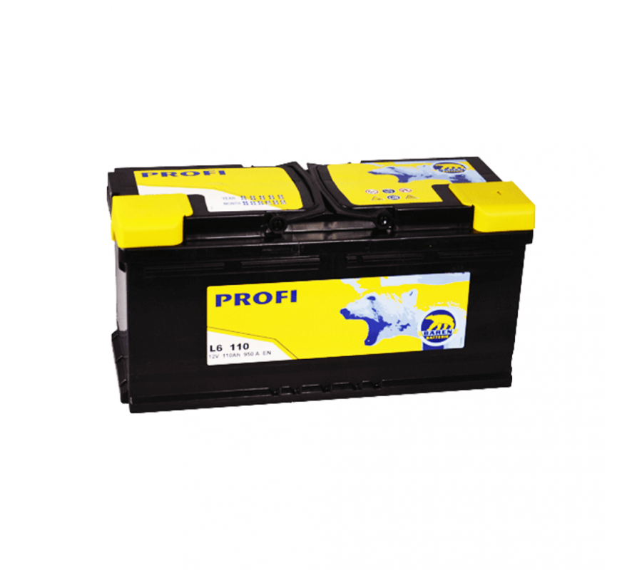 Автомобильный аккумулятор BAREN Profi 110Аh 950А R+