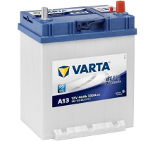 Автомобильный аккумулятор Varta  Blue Dynamic 40Ач 330А A13
