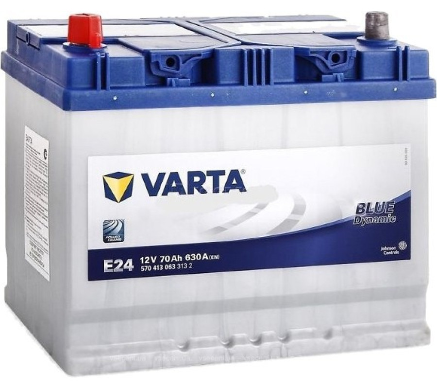 Автомобильный аккумулятор Varta  Blue Dynamic 70Ач 630А E24
