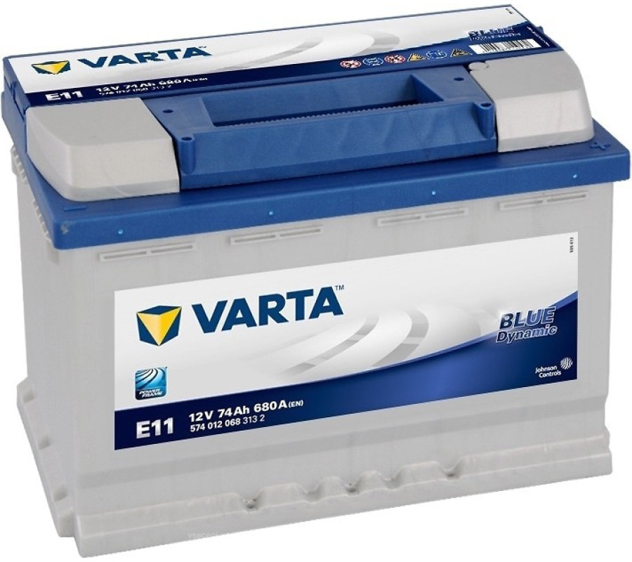 Автомобильный аккумулятор Varta  Blue Dynamic 74Ач 680 А E11