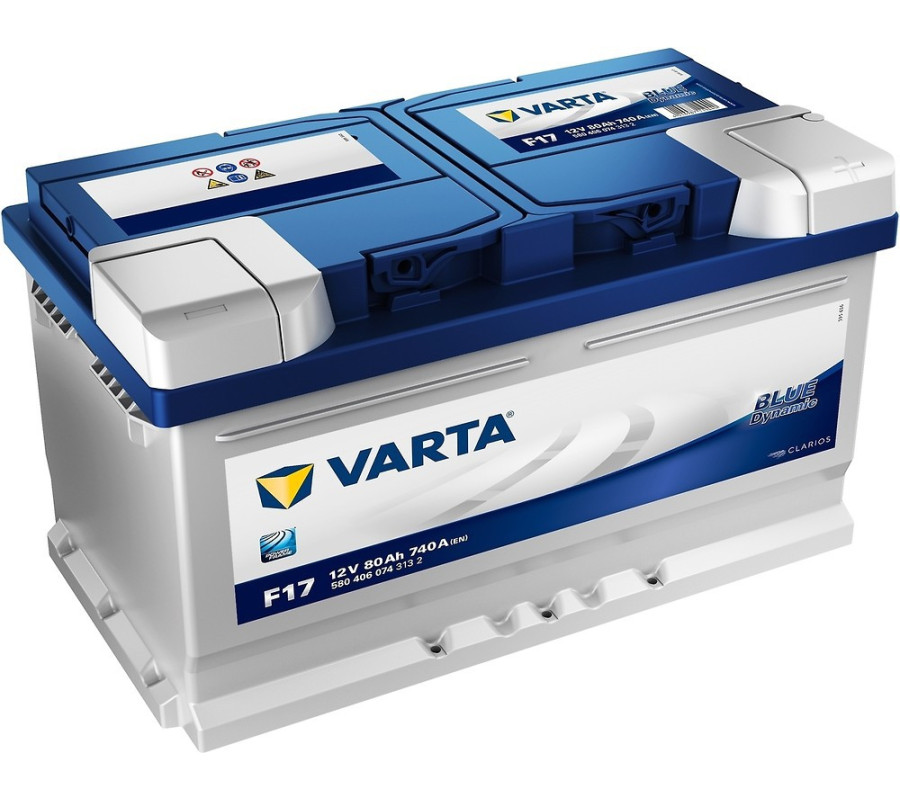 Автомобильный аккумулятор Varta  Blue Dynamic 80Ач 740А F17