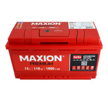 Автомобільний акумулятор MAXION Premium Plus 110Аh 1000A R+