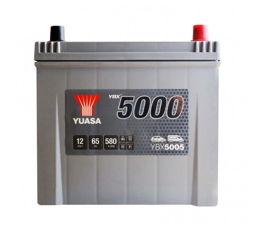 Автомобильный аккумулятор Yuasa 65Ah 550A YBX5005