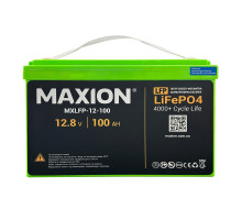 Аккумулятор литиевый MAXION LiFePO4 12V 100Ah