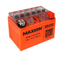 Мото акумулятор MAXION 12V 4Ah 45A R+ (правый +) YTX 4L-BS 