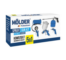 Набір пневмоінструменту Molder 5в1