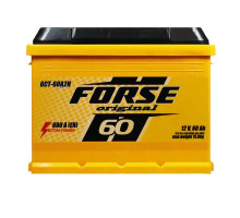 Автомобільний акумулятор FORSE 60Ah 600A L+
