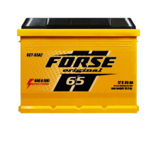 Автомобільний акумулятор FORSE 65Ah 640A R+