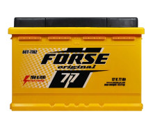Автомобільний акумулятор FORSE 77Ah 760A R+ 