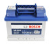 Автомобильный аккумулятор Bosch 60Ah 540A S4004