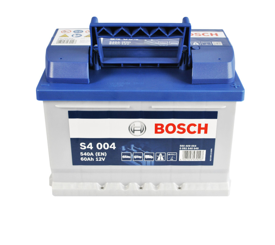 Автомобильный аккумулятор Bosch 60Ah 540A S4004