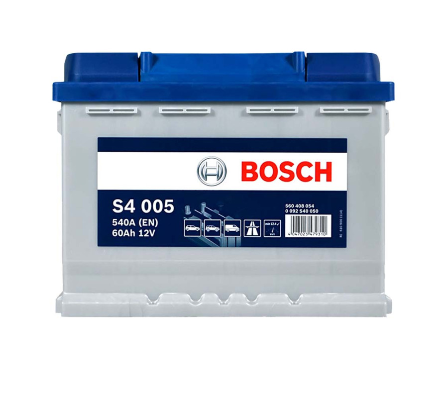 Автомобильный аккумулятор Bosch 60Ah 540A S4005