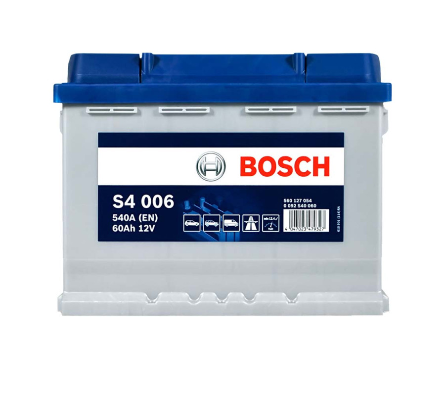Автомобильный аккумулятор Bosch 60Ah 540A S4006