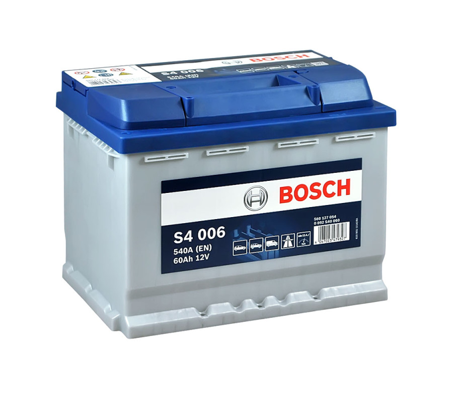 Автомобильный аккумулятор Bosch 60Ah 540A S4006