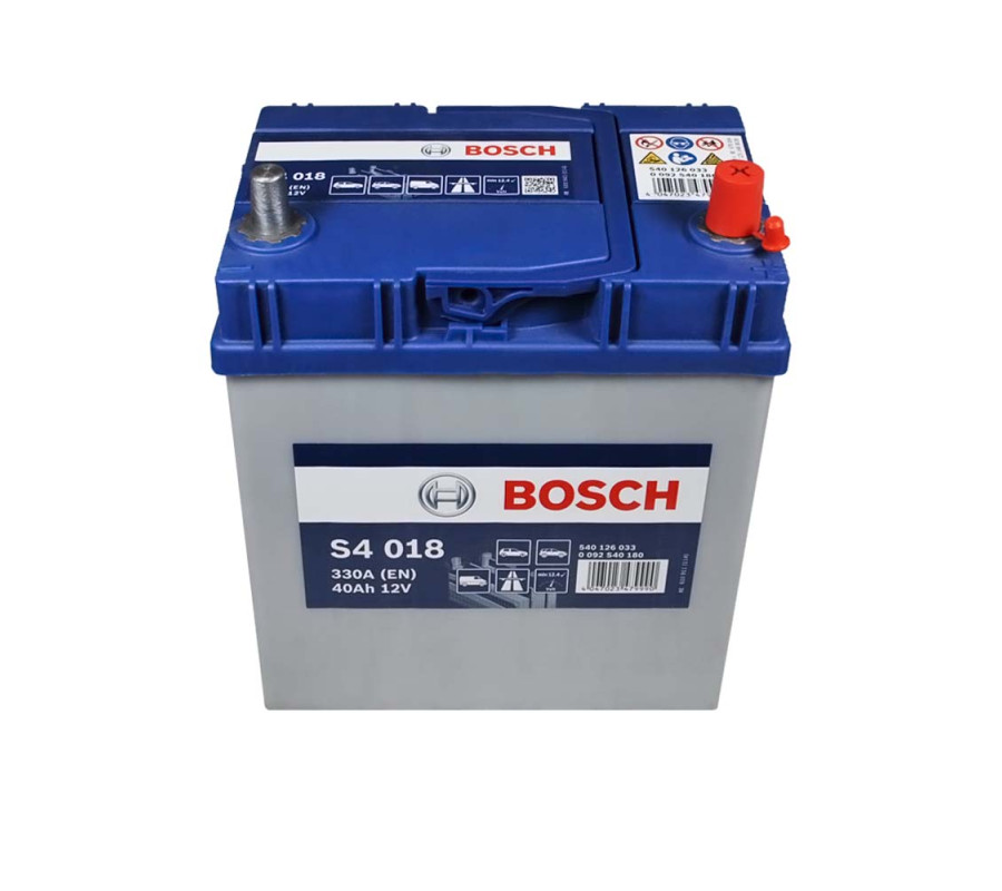 Автомобильный аккумулятор Bosch 40Ah 330A S4018