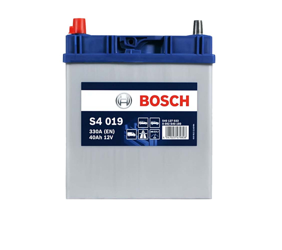 Автомобильный аккумулятор Bosch 40Ah 330A S4019