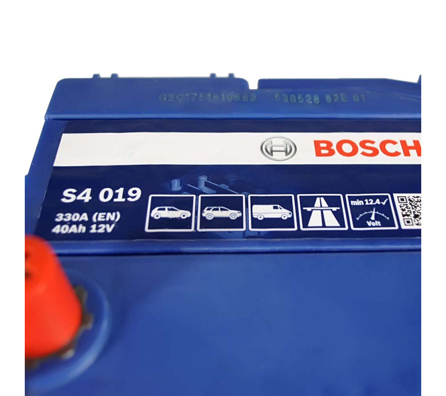 Автомобильный аккумулятор Bosch 40Ah 330A S4019
