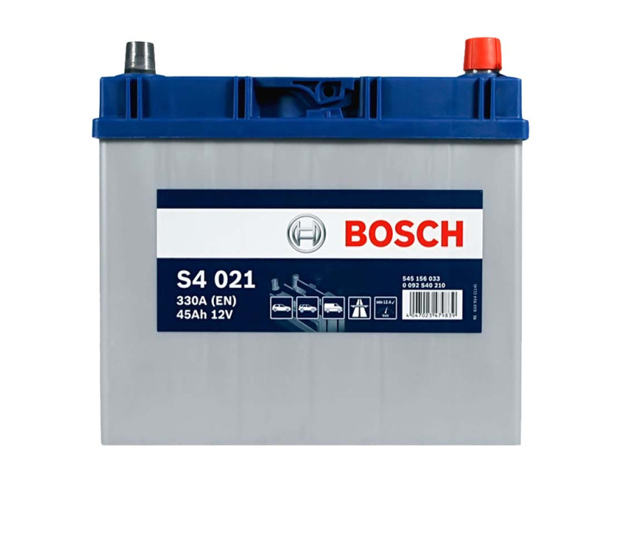 Автомобильный аккумулятор Bosch 45Ah 330A S4021