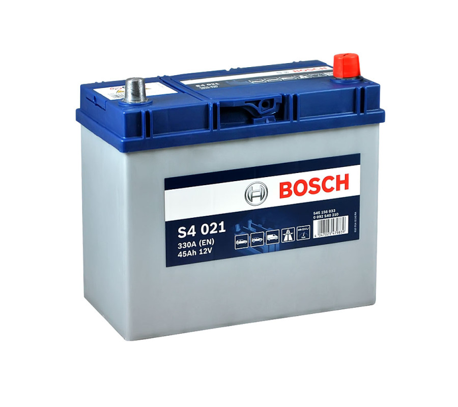 Автомобильный аккумулятор Bosch 45Ah 330A S4021