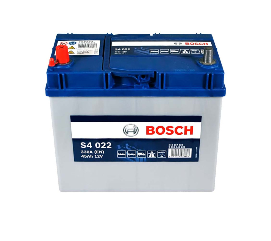 Автомобильный аккумулятор Bosch 45Ah 330A S4022