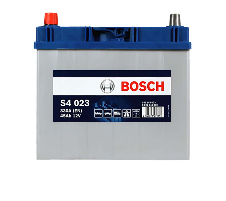 Автомобильный аккумулятор Bosch 45Ah 330A S4023