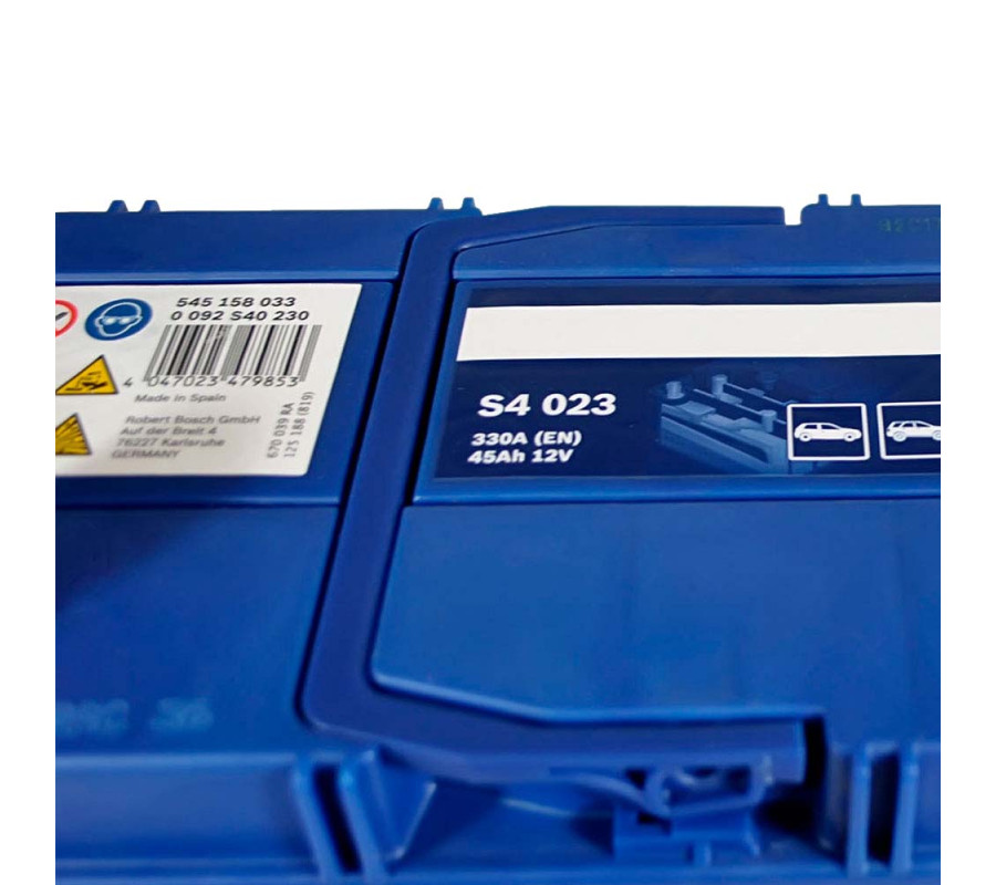 Автомобильный аккумулятор Bosch 45Ah 330A S4023