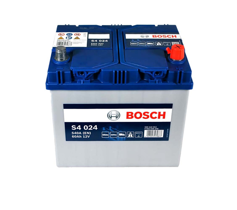 Автомобильный аккумулятор Bosch 60Ah 540A S4024