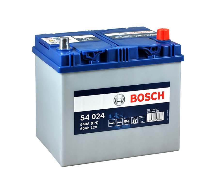 Автомобильный аккумулятор Bosch 60Ah 540A S4024