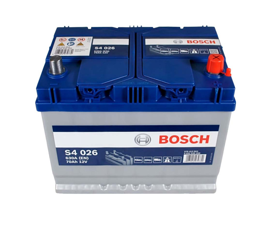Автомобильный аккумулятор Bosch 70Ah 630A S4026