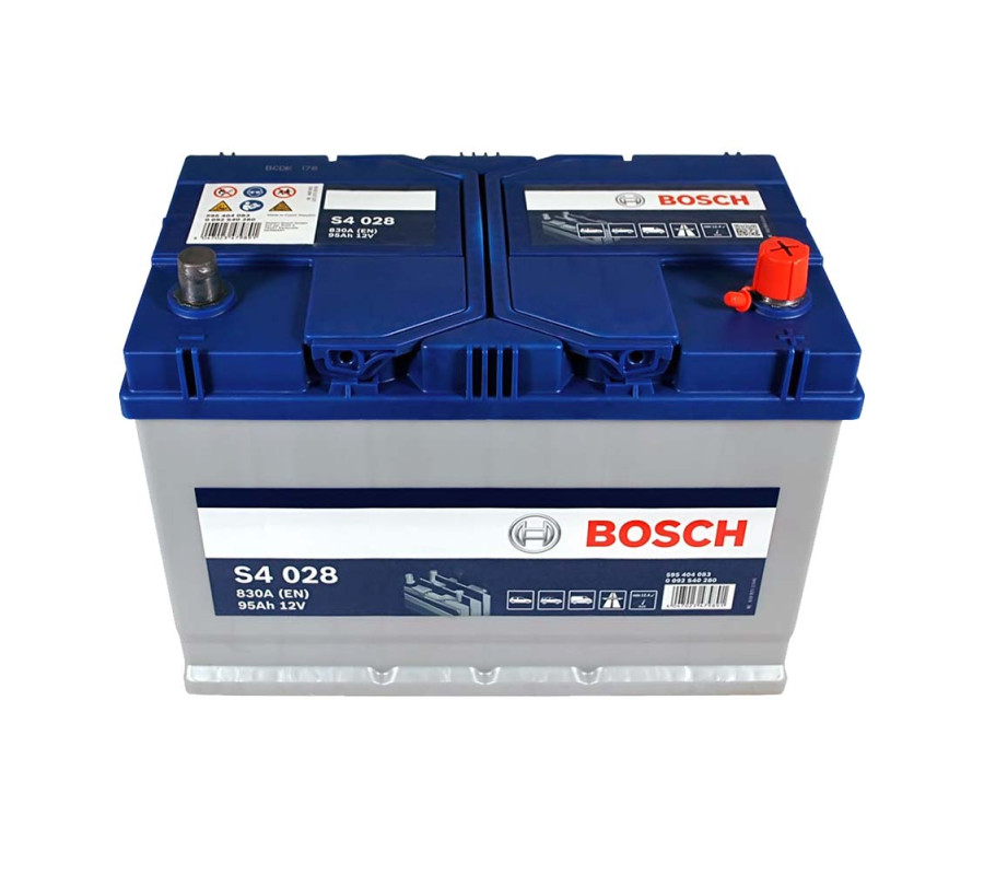 Автомобильный аккумулятор Bosch 95Ah 830A S4028