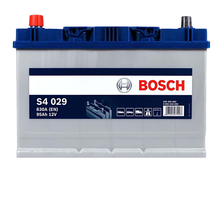 Автомобильный аккумулятор Bosch 95Ah 830A S4029