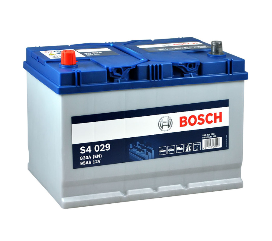 Автомобильный аккумулятор Bosch 95Ah 830A S4029