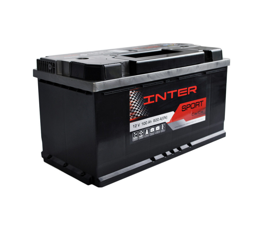 Автомобильный аккумулятор WESTA INTER Sport 100Ah 840A R+