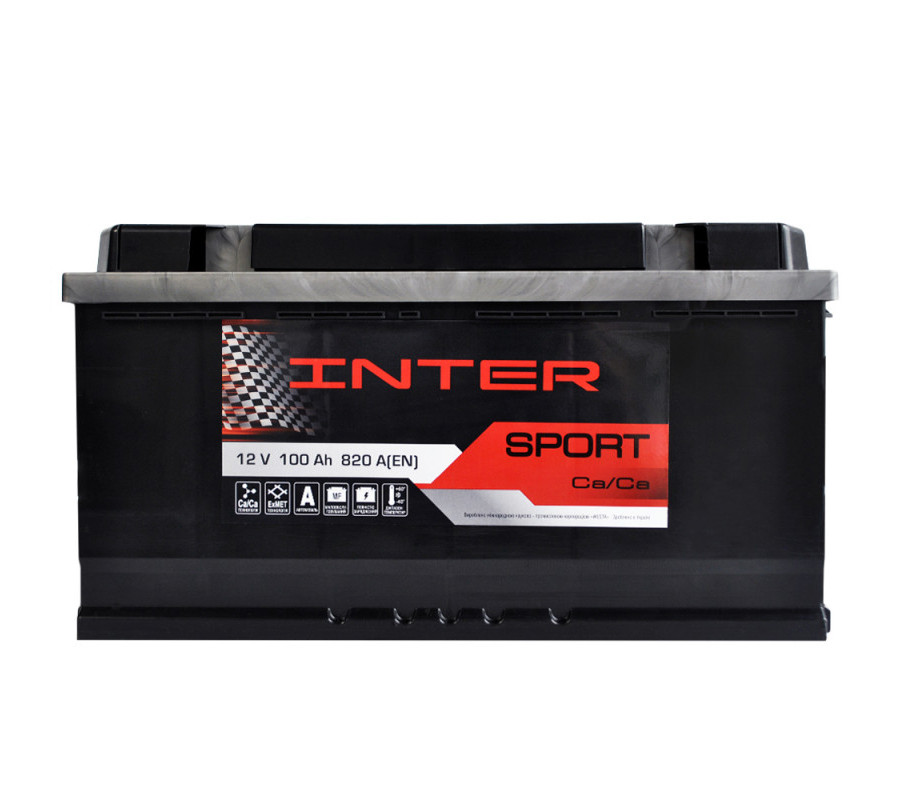Автомобильный аккумулятор WESTA INTER Sport 100Ah 840A R+