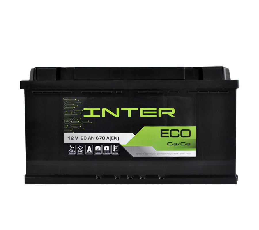 Автомобильный аккумулятор WESTA Inter Eco 90Ah 700A R+