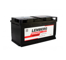 Автомобильный аккумулятор Lemberg 110Ah 1000A R+