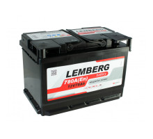 Автомобильный аккумулятор Lemberg 78Ah 780A R+