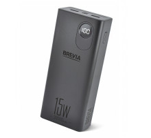 Портативна батарея (Power Bank) Brevia 30000mAh 15.5W Li-Pol LCD