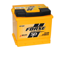 Автомобільний акумулятор FORSE 50Аh 480А R+