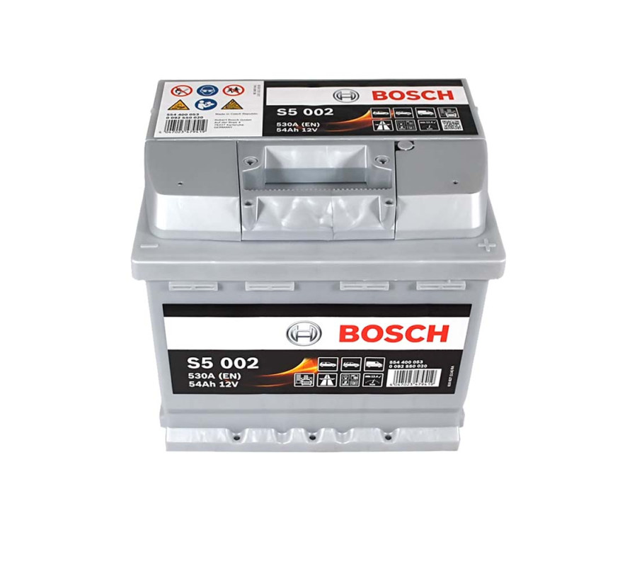 Автомобильный аккумулятор Bosch 54Ah 530A S5002
