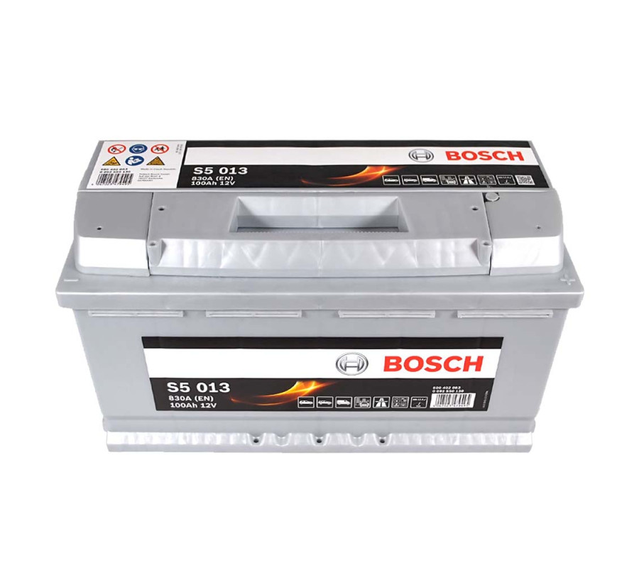 Автомобильный аккумулятор Bosch 100Ah 830A S5013
