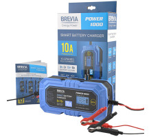 Зарядний пристрій АКБ Brevia Power 6V/12V 10A