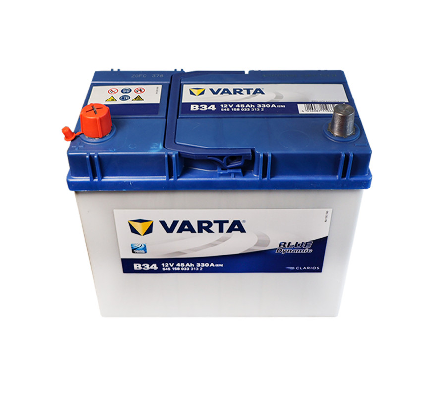 Автомобильный аккумулятор Varta  Blue Dynamic 45Ач 330А B34