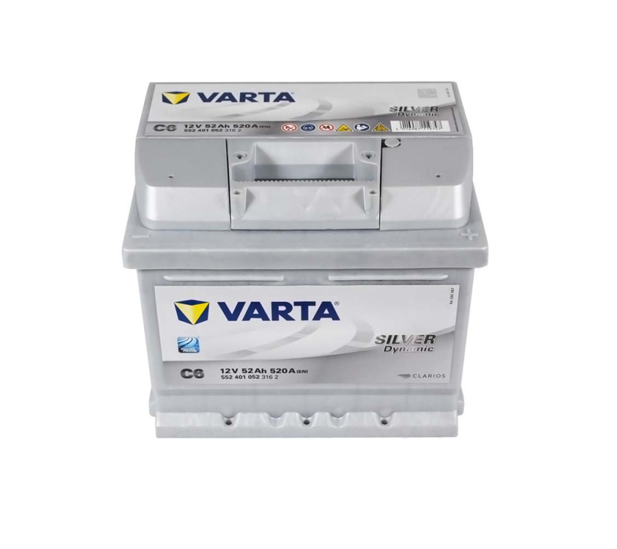Автомобильный аккумулятор Varta Silver Dynamic 52Ач 520А C6 